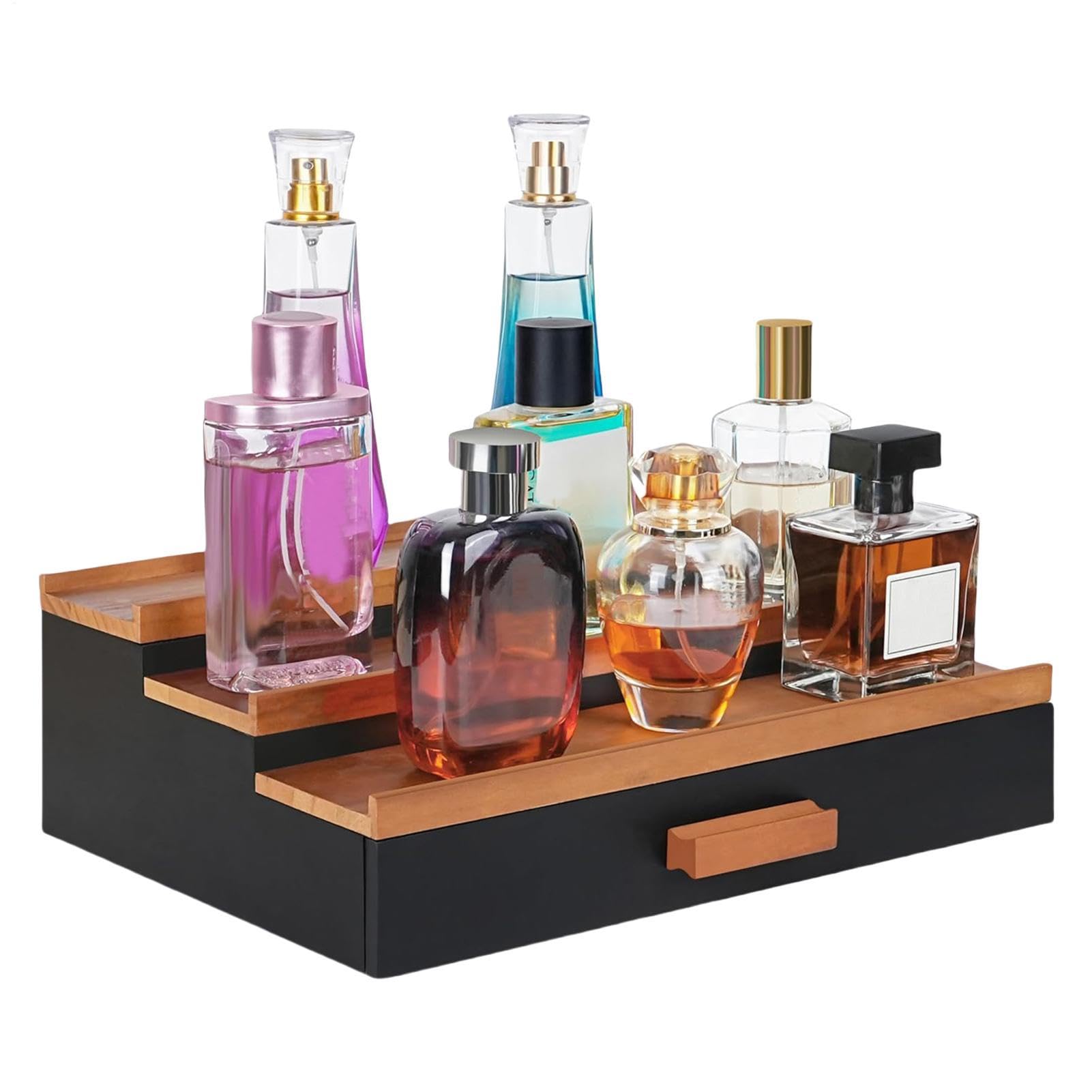 Organizador de perfumes, soporte de pantalla de perfume Estante de soporte