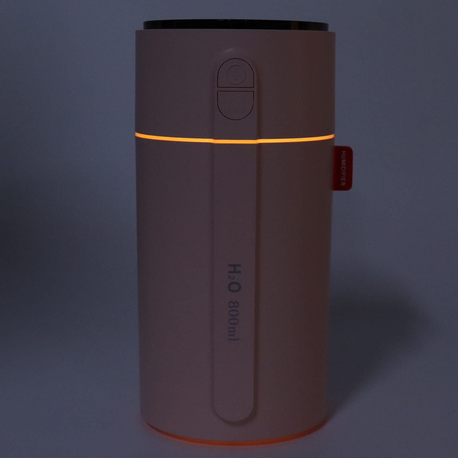 Humidificador Pequeño con Tanque de 800 Ml, Niebla Fría con Doble | Material ABS, Batería de 2000 MAh, Detección de Gestos, Protección de Apagado Automático, Compatible con Escritorio,