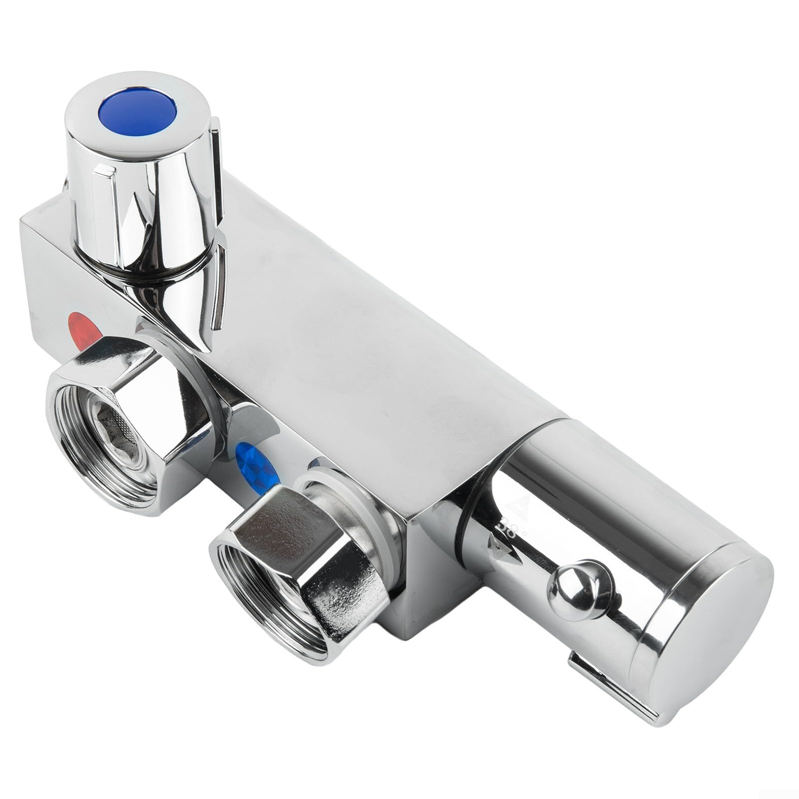 Spray per WC con valvola termostatica, spruzzatore per bidet regolabile per acqua calda e fredda, per pulizia igiene personale del bagno