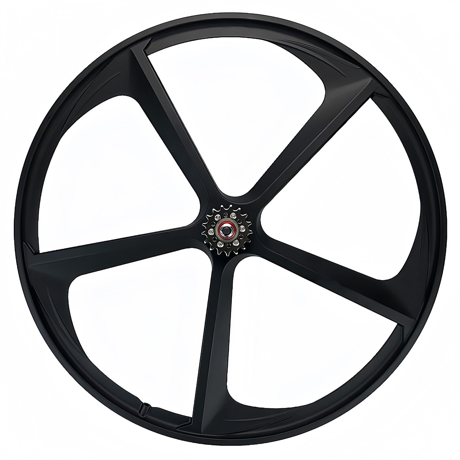 Koła rowerowe z 5 szprychami 700C (23C-25C), rowery szosowe, najlżejszy i najbardziej wytrzymały materiał ze stopu magnezu felgi rowerowe