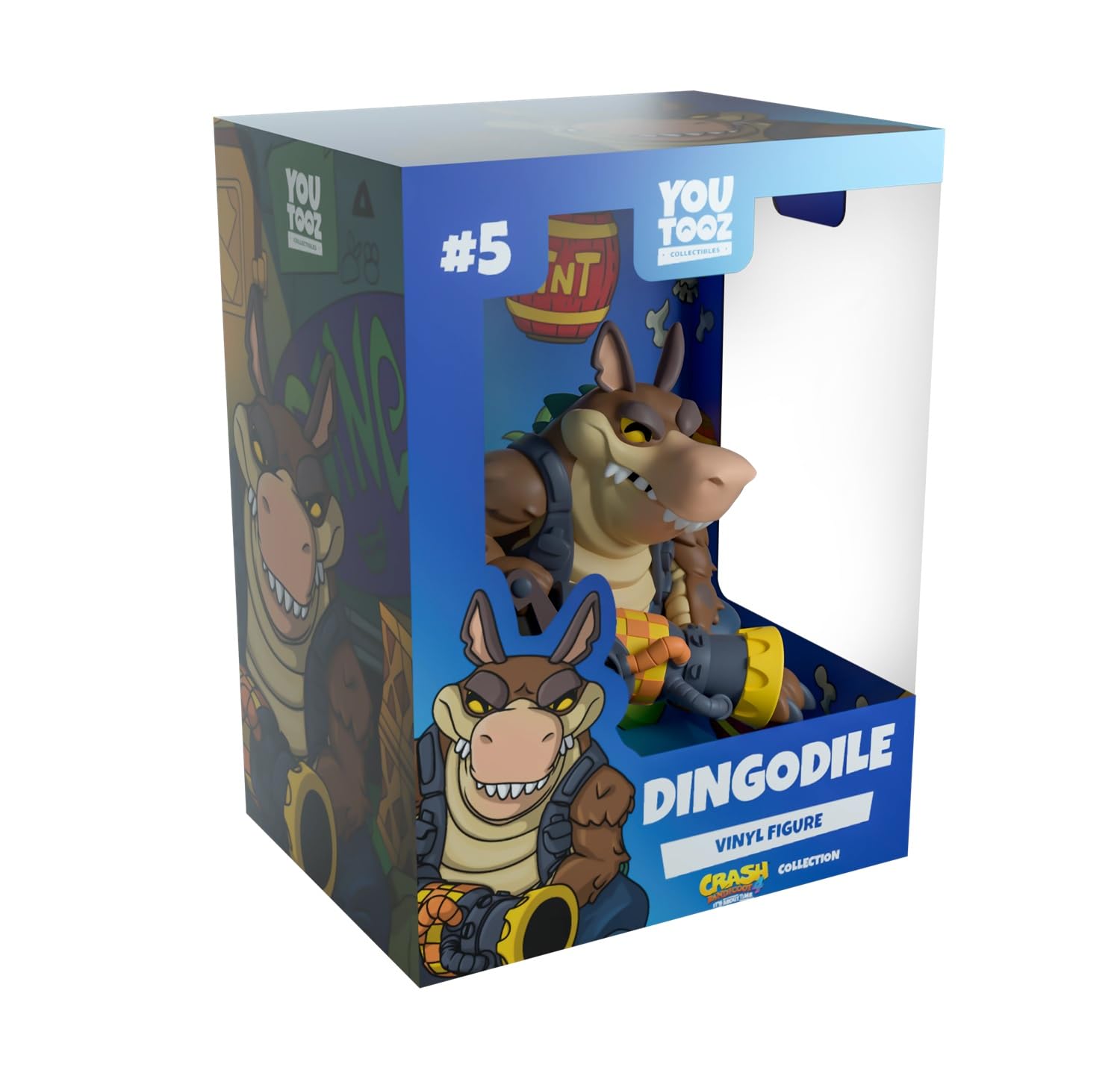 Youtooz - Crash Bandicoot: Dingodile : Amazon.co.uk: Toys & Games