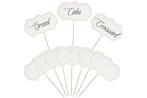 Chic Charcuterie Party Food Labels