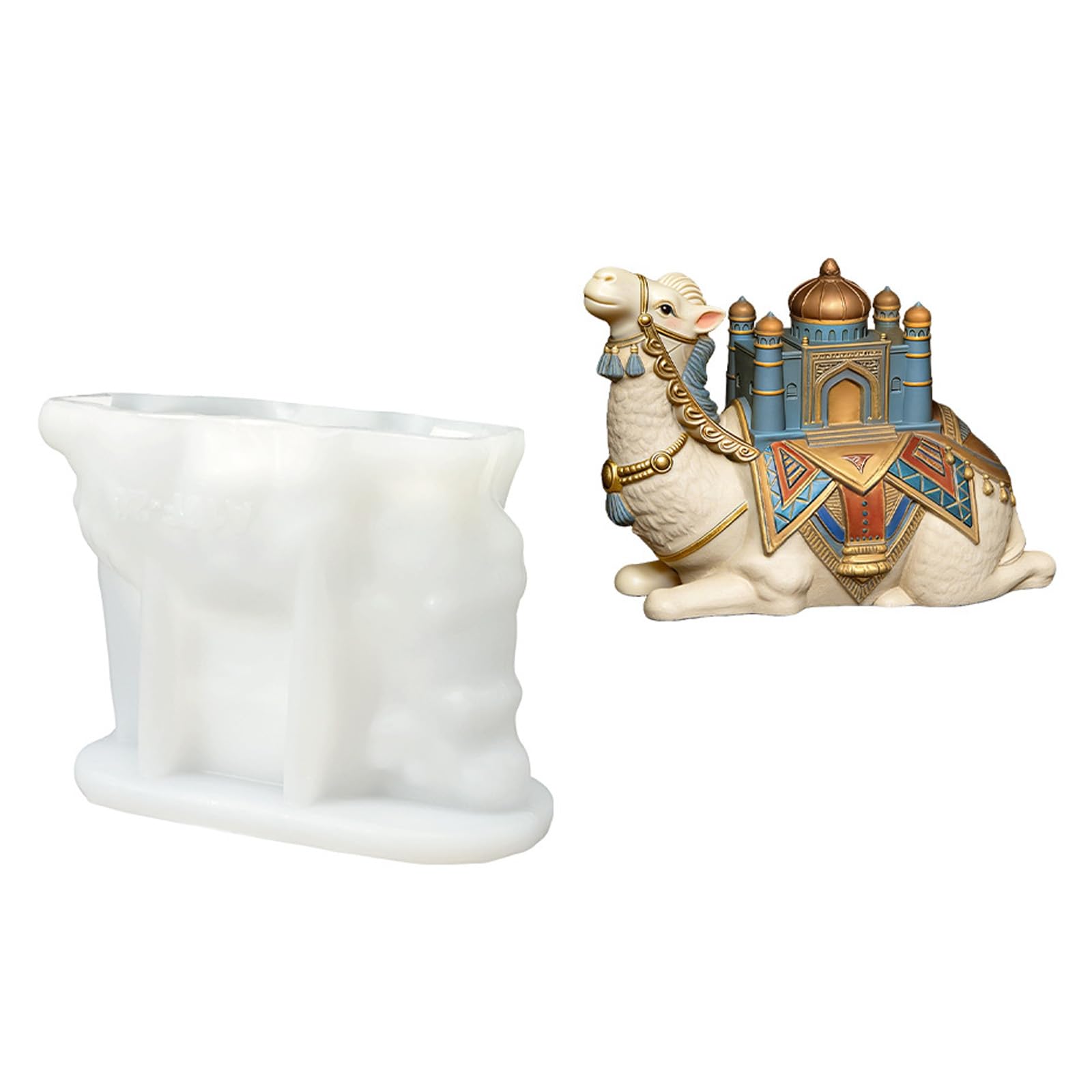 Kaeltsyn Charm Camels House Silicone for Artistic Making and Resin Decorations Sheep House