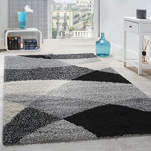 Image of 2x5 feet Soft Runner Rug for Living Room and Bedroom, Modern Indoor Floor Carpet with Non-Slip Backing, Comfortable Decorative Home Decor Rug, Easy Clean & Durable- (3D Grey T, Rectangular)
