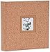Produktbild Henzo Einsteckalbum Cork MIT SICHTFENSTER für max. 200 Fotos 10x15cm Fotoalbum, Kork und Leinen, braun, 22.5 x 22.5 x 5 cm
