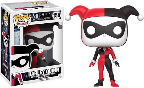 Figura de Harley Quinn Pop Heroes de Batman, La Serie Animada, Funko
