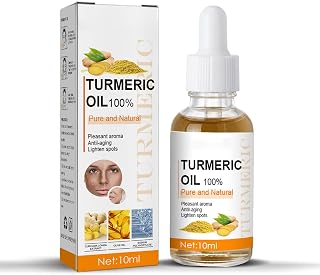 Turmeric Oil - Dark Spot Remover for Face - Turmeric Dark Spot Corrector Serum Face & Body - Remove Facial Melasma - Anti Aging Brightening Face Serum - Improve Skin Tone Reduces Age Sun Spot (1PCS)