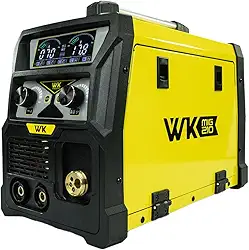 Pró Euro Máquina Inversora de Solda Multiprocesso MIG/MAG TIG-Lift e MMA Eletrodo WK 210A 220V Flex