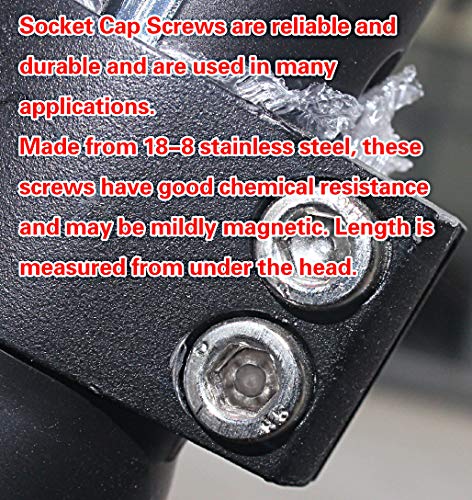 Fullerkreg FUD0420002 M3 X 8Mm Socket Head Cap Screws, Allen Socket Drive, Din 912, Aisi 304 Stainless Steel thumb #6