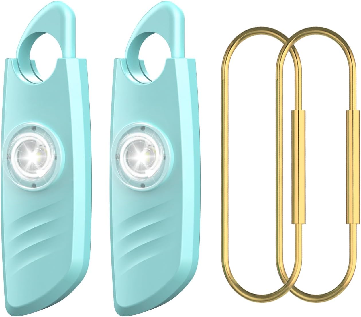 Personal Safety Alarm for Women, 2 Packs 140db Siren, Safe Sound Personal Alarm, Strobe Light and Key Chain, Personal Safety Devices for Women, Men, Children, Elderly