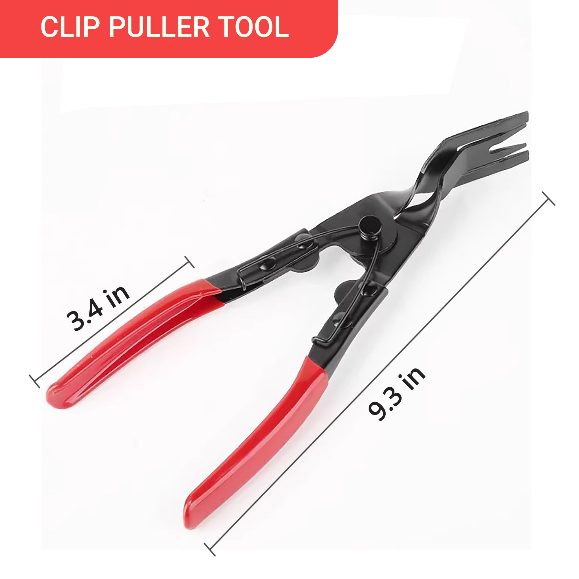 YSPAMER 4Pcs Auto Clip Pliers Set Fastener Remover Trim Rivet Removal Tool Kit for Car Door Panel Dashboard