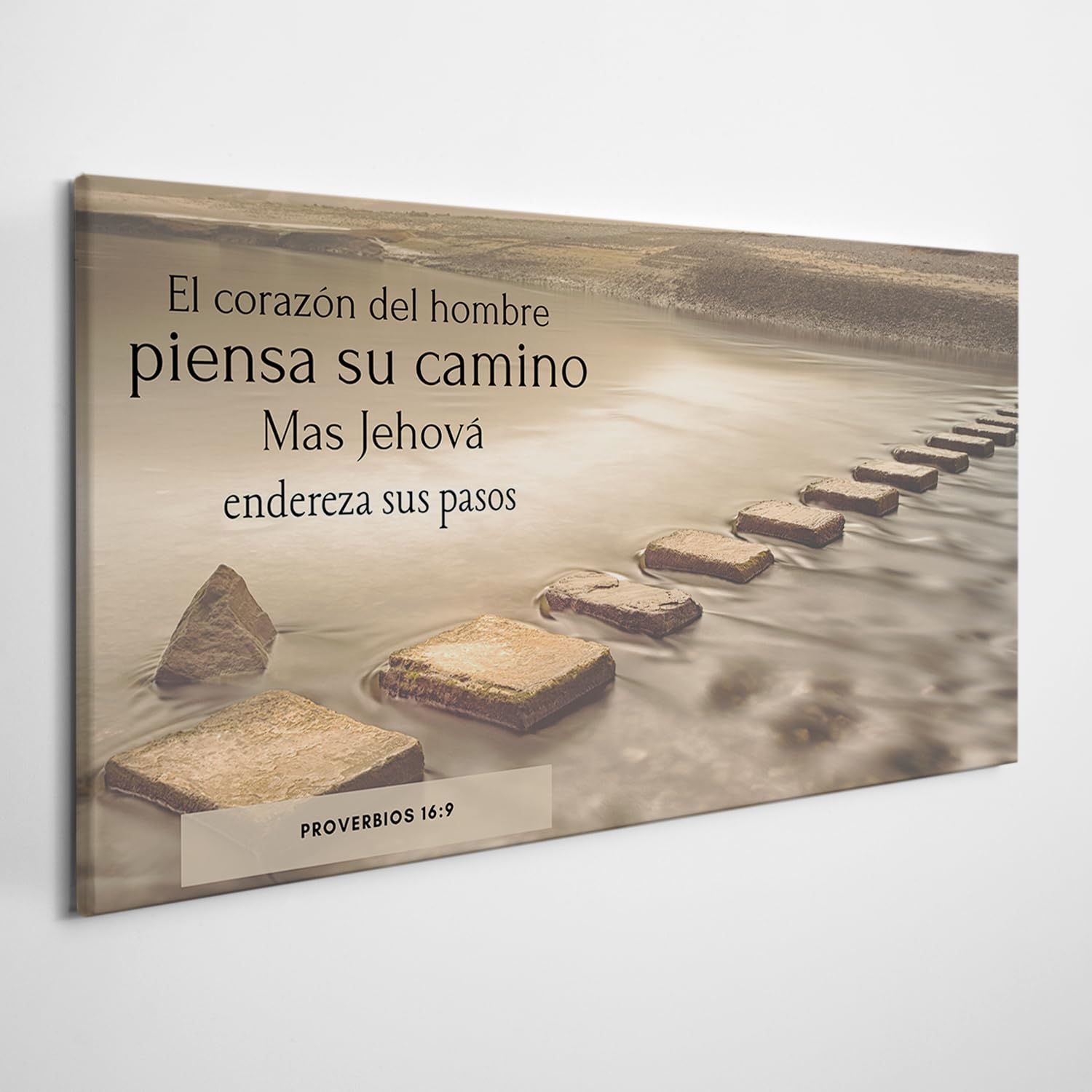 Sacroarte 100x50cm Decoracion de Pared imagen en la lona Arte Mural Pintura de Jesús Imagen - Testi religiosi dalle Sacre Scritture