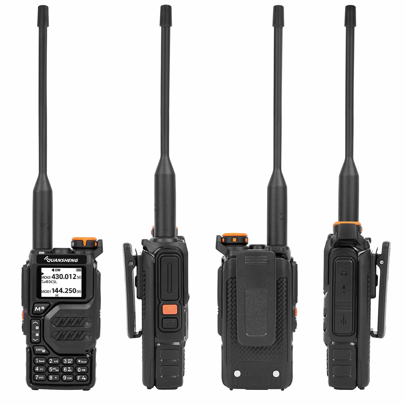 HYS Quansheng UV-K5 VHF UHF 5W Walkie Talkie Oplader Oplaadbare Batterijen Twee Manier Radio HYS Quansheng UV-K5 VHF UHF 5W Walkie Talkie Oplader Oplaadbare Batterijen Twee Manier Radio