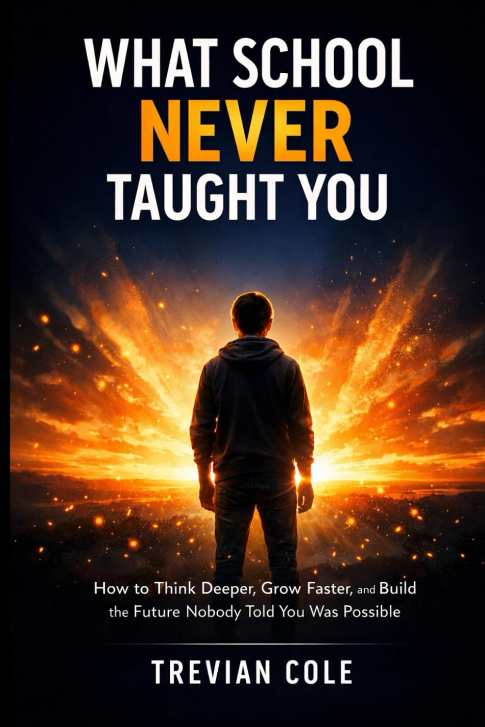 WHAT SCHOOL NEVER TAUGHT YOU: How to Think Deeper, Grow Faster, and Build the Future Nobody Told You Was Possible