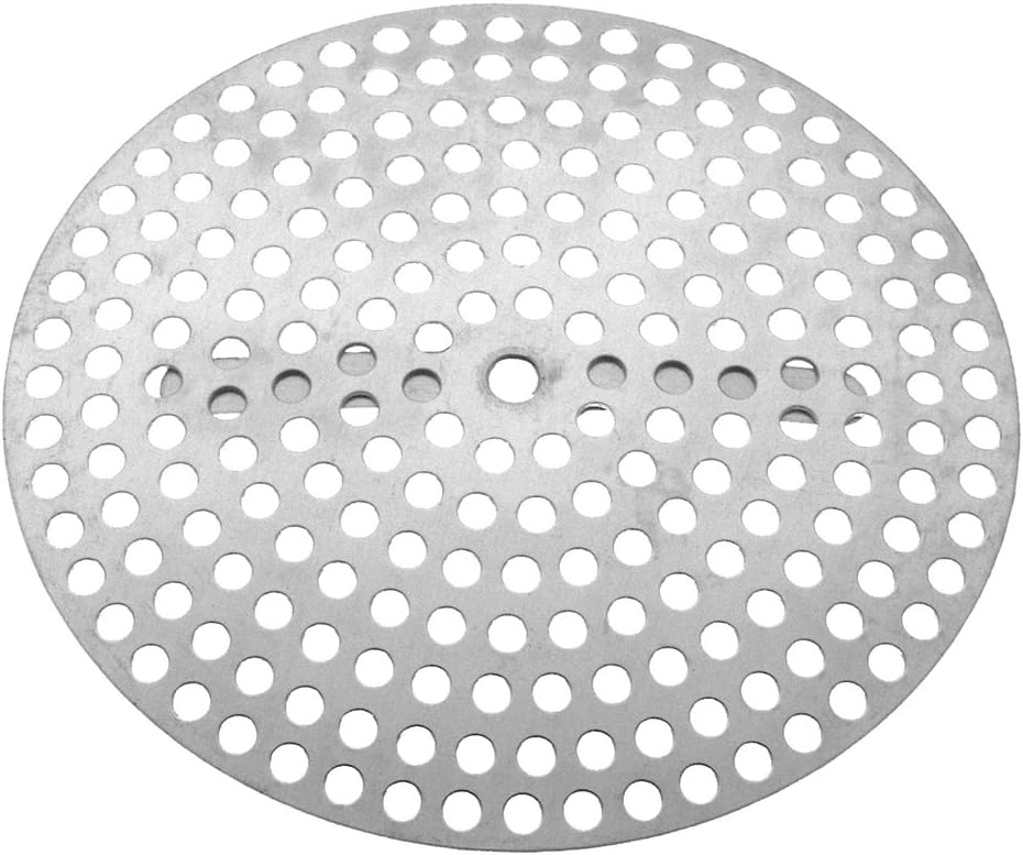 88923 Clip Style Shower Drain Cover, For Use With 3-3/8 in Shower Drains, Aluminum Steel, Chrome Plated