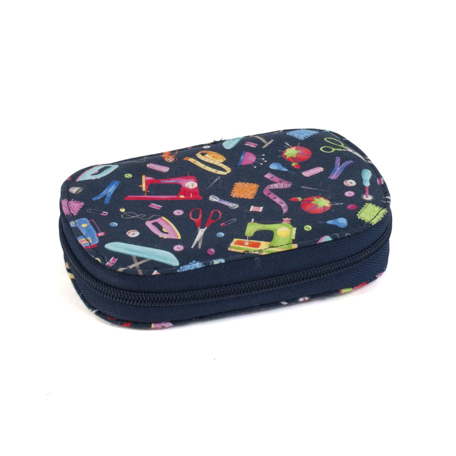 Hobby Gift Filled Zipper Sewing Kit, Mini Sew Machines