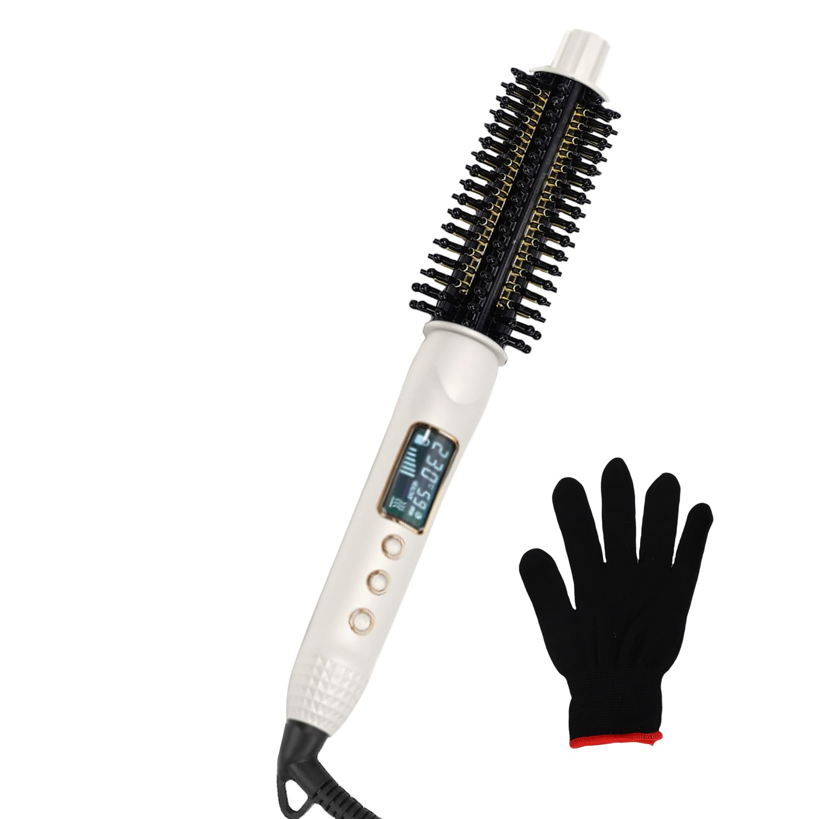 Brosse à friser les cheveux Domary arrêt automatique 60 min avec cordon pivotant 360