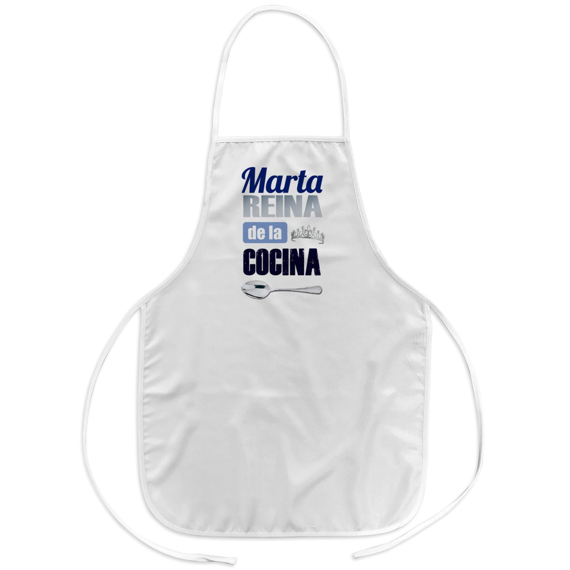 LolaPix Delantal personalizado. Regalos Día de la Madre. Regalos originales. Varios diseños. DELANTAL CHEF REINA DE LA COCINA