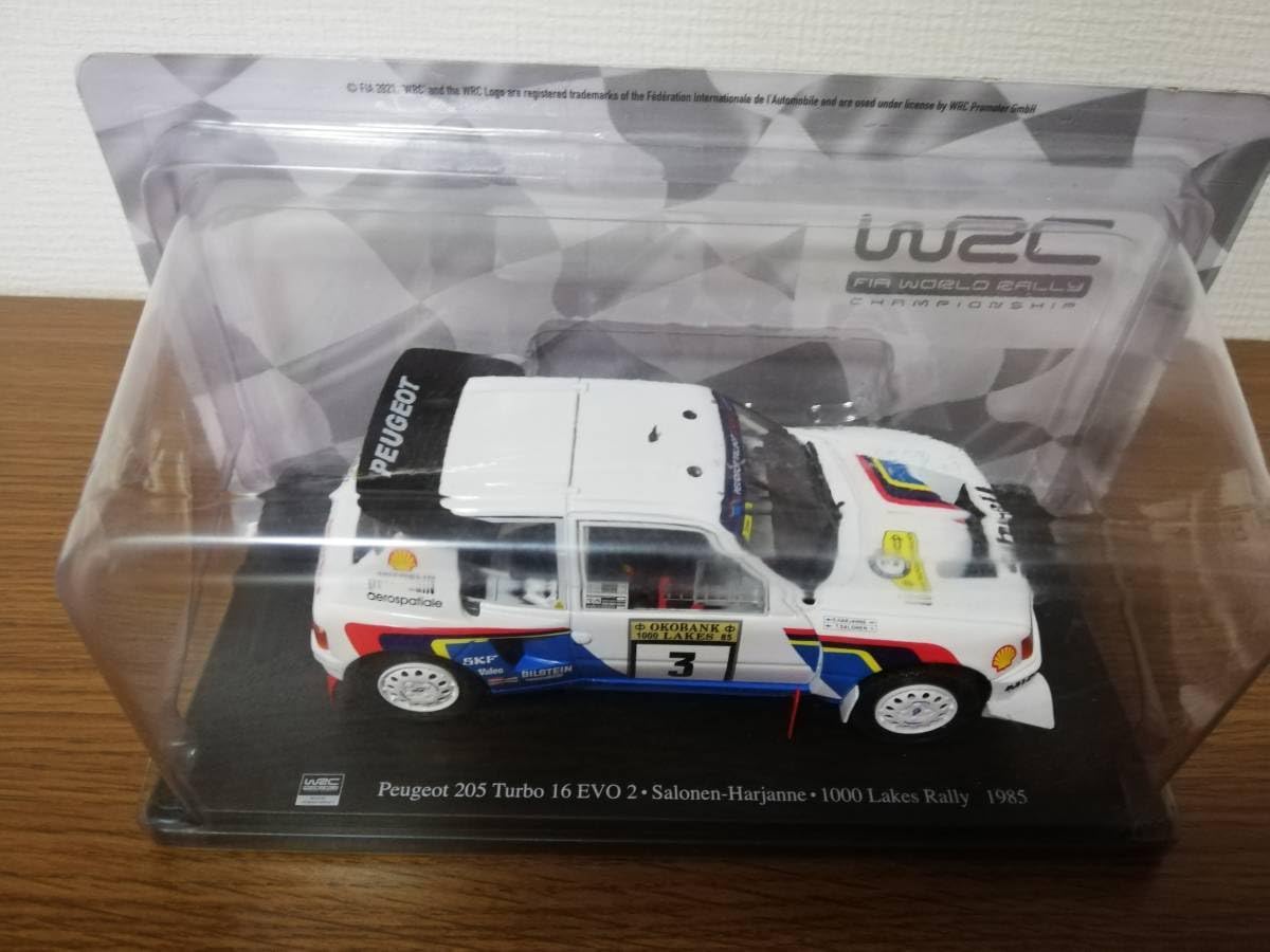 【WRCラリーカー】1/24 プジョー205 ターボ16 エボリューション 2 Amazon | WRCラリーカー 1/24 プジョー205 ターボ16