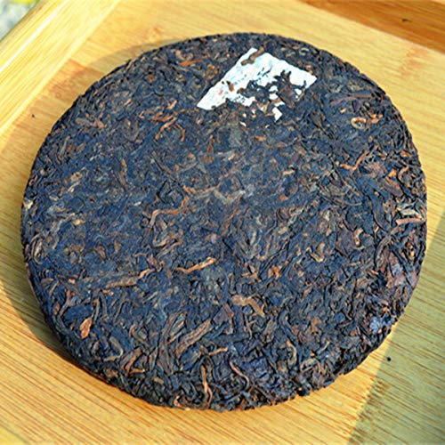 Té Puer maduro de 200g, té Puer con rima de fragancia antigua de Yunnan, té orgánico Pu'er, árbol más antiguo cocido… - Imagen 3