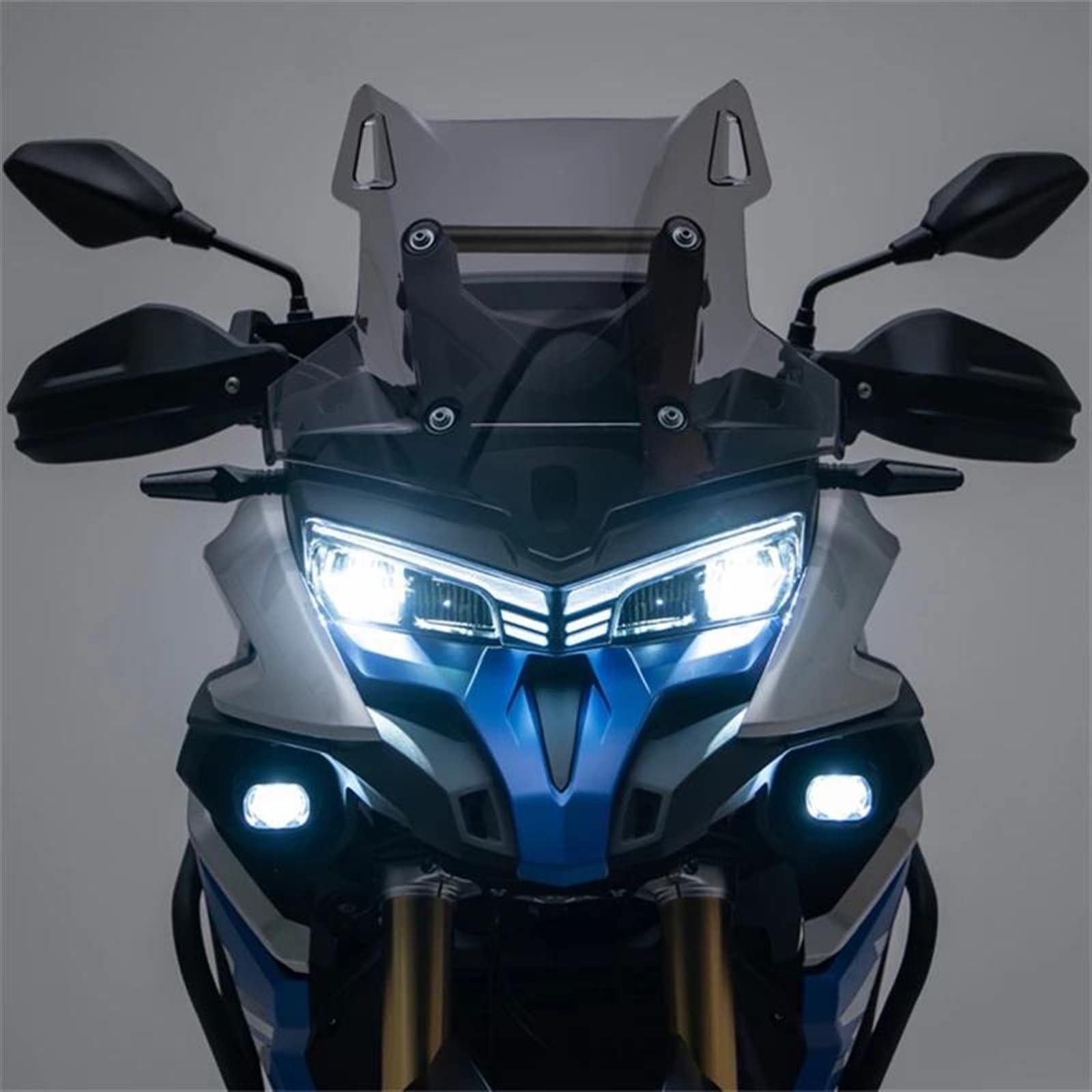 YESKIT Soporte estabilizador Soporte De Placa De Navegación GPS para Motocicleta Soporte para Teléfono Móvil para VOGE Valico 525DSX DSX525 DS525X DSX 525 DS X