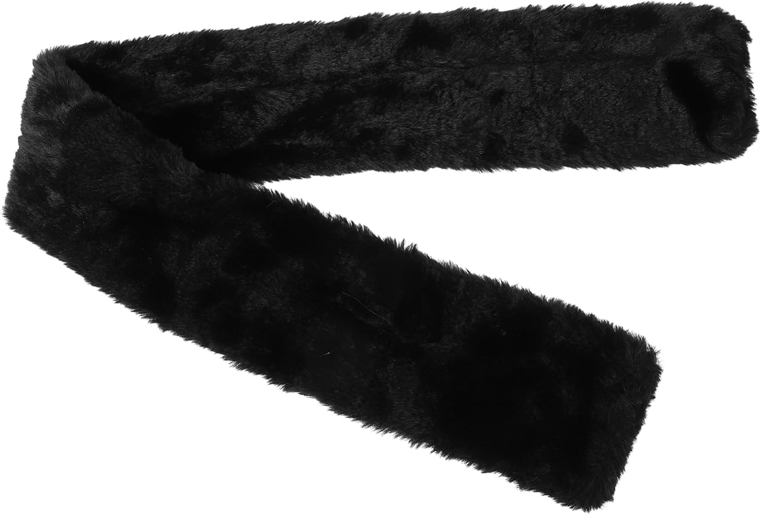 Imitation Faux Fur Scarf for Women Winter Warmth Wrap Reusable Lightweight Collar for Daily Wear Fashionable Decor Choice