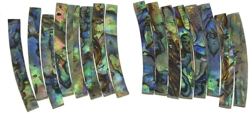 Miniatura 3 de KAISH Guitarra Roseta Nueva Zelanda Abalón Tiras Curvas Guitarra Soundhole Dimensión 4.921 in* 0.118 in*0.059 in