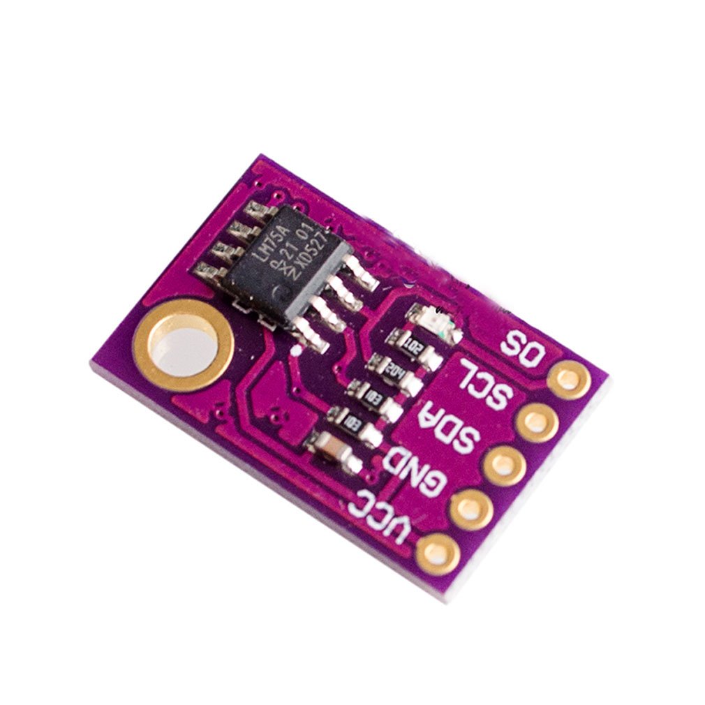Hailege 2 szt. LM75 LM75A Czujnik temperatury High Speed I2C interfejs o wysokiej dokładności rozwoju Board