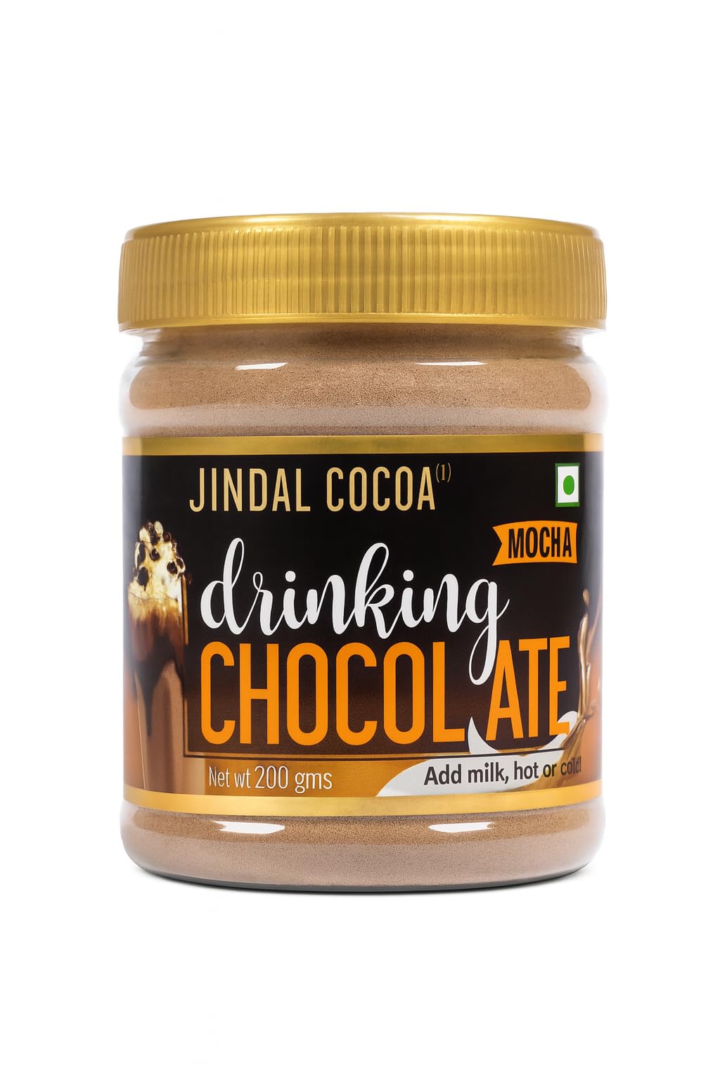 Sponsored Ad - Drinking Chocolate Mocha Powder - 200g | Goes well with Hot or Cold Chocolate Drink | No Artificial Colours | No Artificial Preservatives | No Trans-Fat | 100% Vegetarian