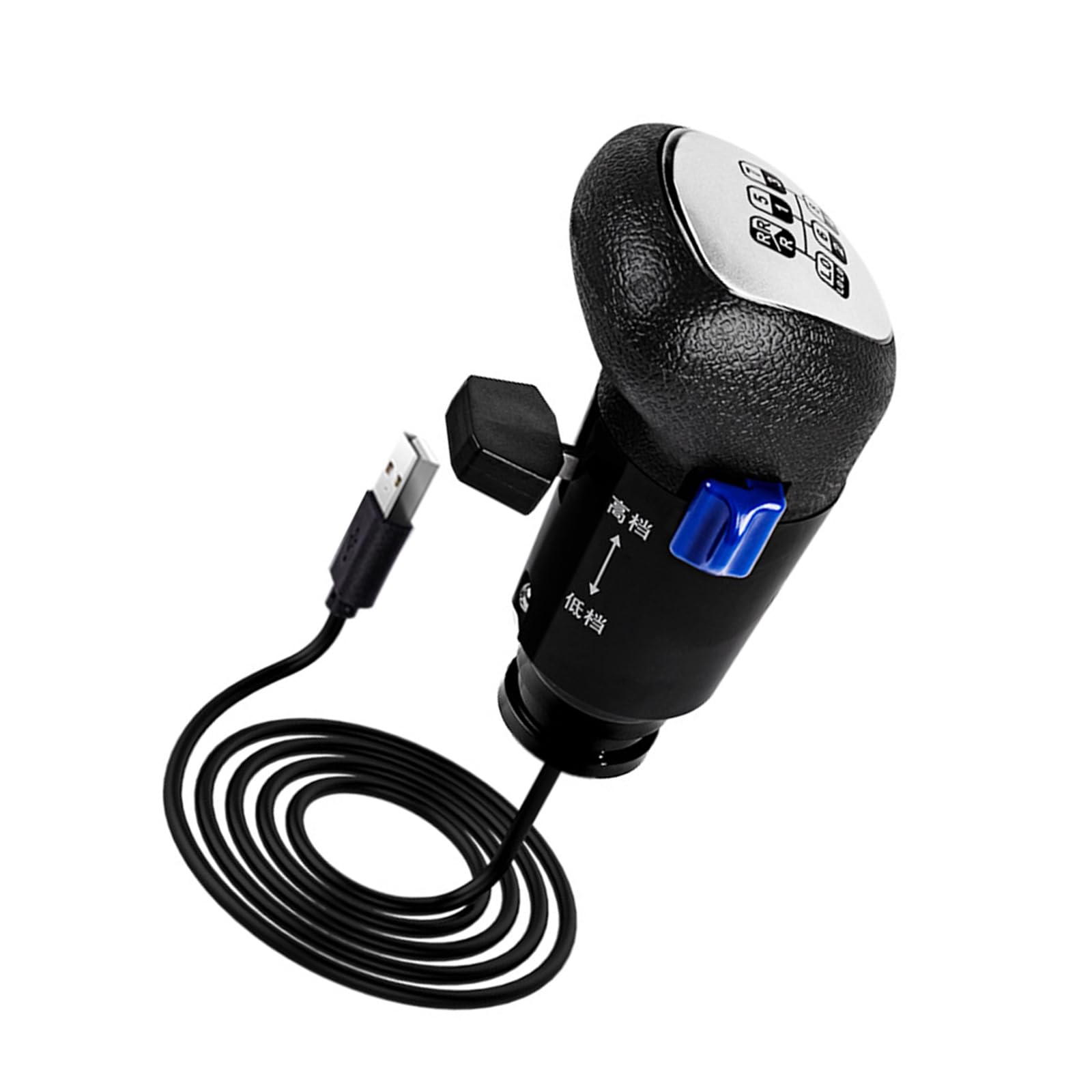 RGYBAO Quick Assembly Driving Gear Adapter Fast Setups High Low Shifts Adapter General Fit for & US Truck Game Shifter