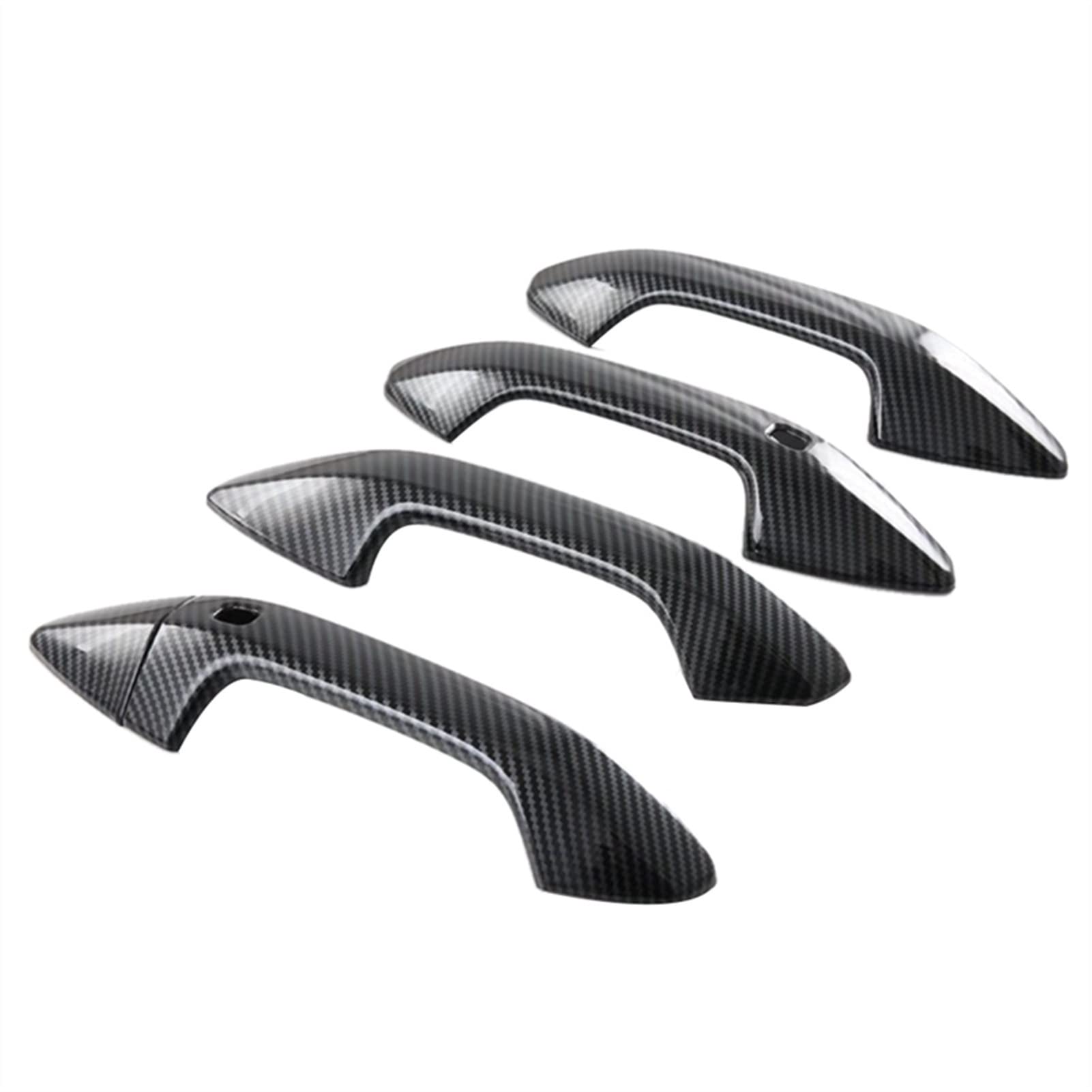 FAHBSTR Exterior Door Handle Cover for Kia Sportage NQ5 2021 2022 Carbon Fiber Car Exterior Door Handle Cover Sticker Trim