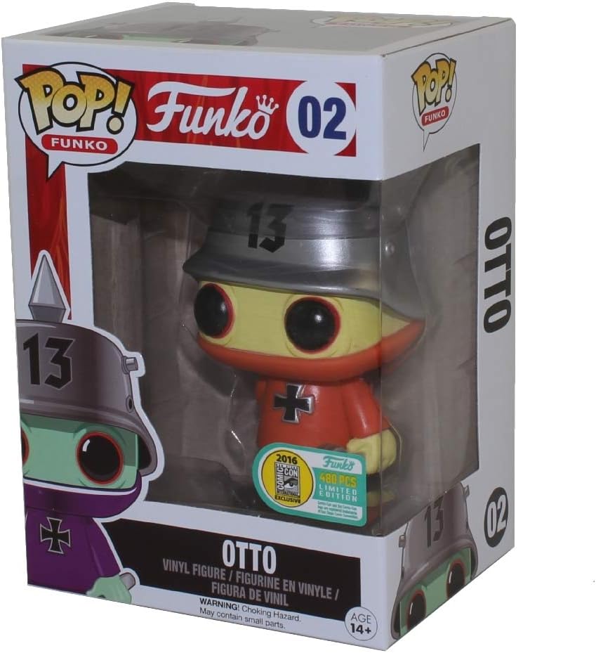 Funko 2016 SDCC Pop! Spastik Plastik Otto (Orange - 480pc LE)
