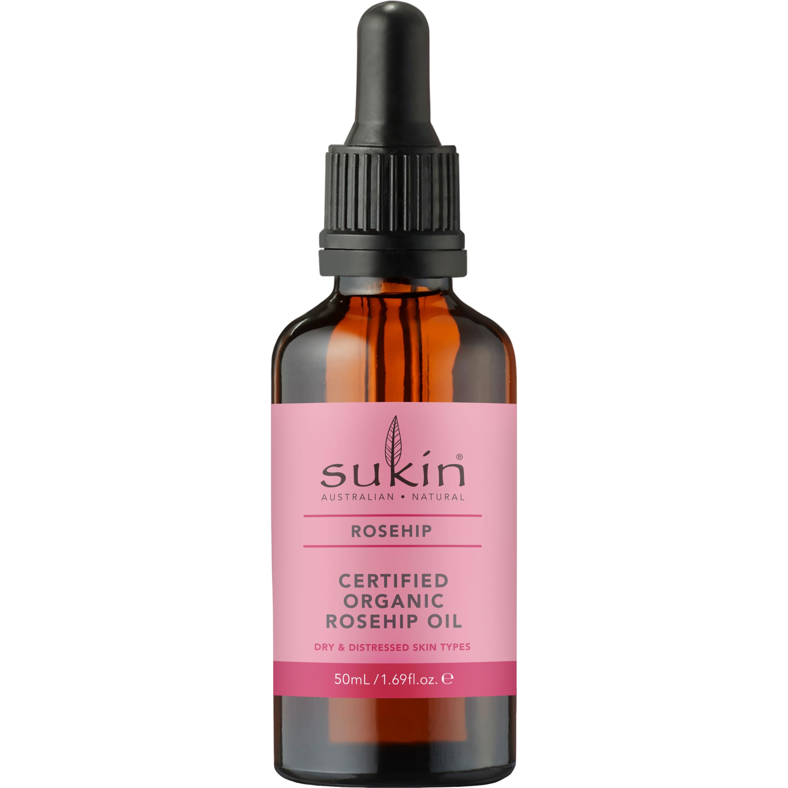 Sukin Certified Organic Rosehip Oil, 50ml