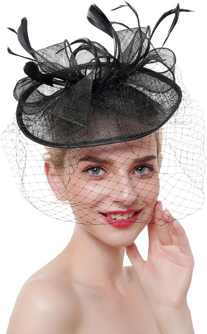 Wedding Hat Fascinators with Flower Fascinator Hat for Women Tea Party