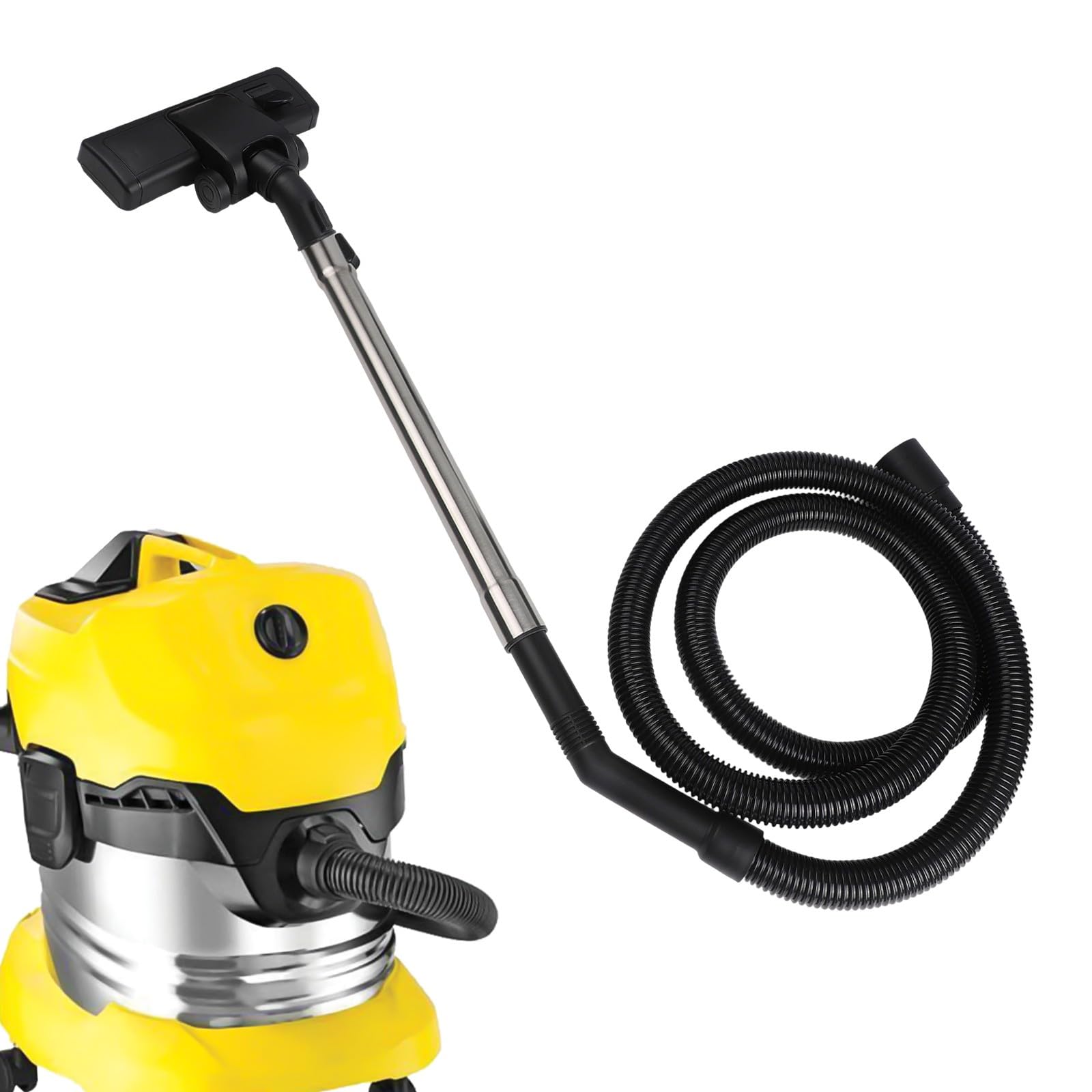 Juego de manguera de cepillo de suelo para aspiradora para WD3.200 WD3.300 WD5.400 MV5 SE Series A2000 A2200 tubo de acero plástico