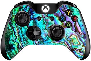 Skin Vinyl Decal for Xbox One/One S Controller/with Grip-Guard Technology Skins Stickers Cover/Abalone Ripples Green Blue Purple Shells - coolthings.us