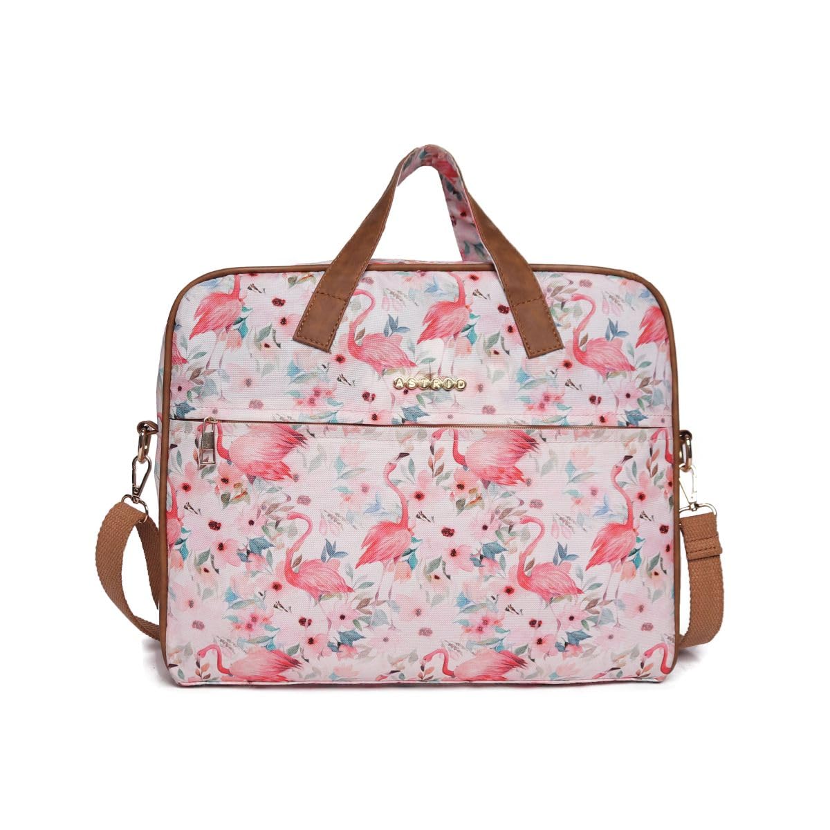 ASTRID Printed Laptop/Office Bag With Detachable Strap (flamingo) (B0BCKNNWMN) Amazon Price History, Amazon Price Tracker