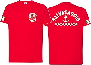 Generico Lifeguard Men's and Women's Rescue T-Shirt M14