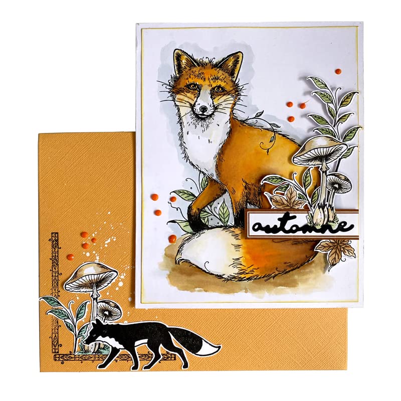 JAWSEU Siliconen stempel Clear Stamps, dieren heldere stempel, transparante stempel, zegel voor doe-het-zelf, scrapbooking, kaarten maken, decoratie