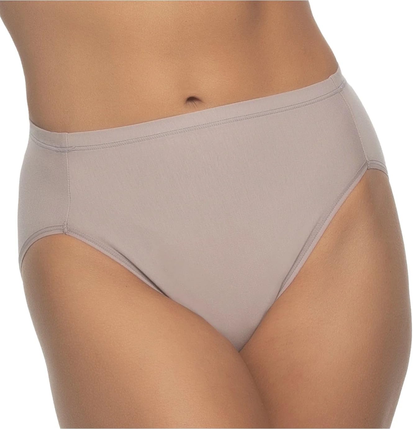 Felina Womens 6 Pack Super Stretch Cotton Hi-Cut Briefs