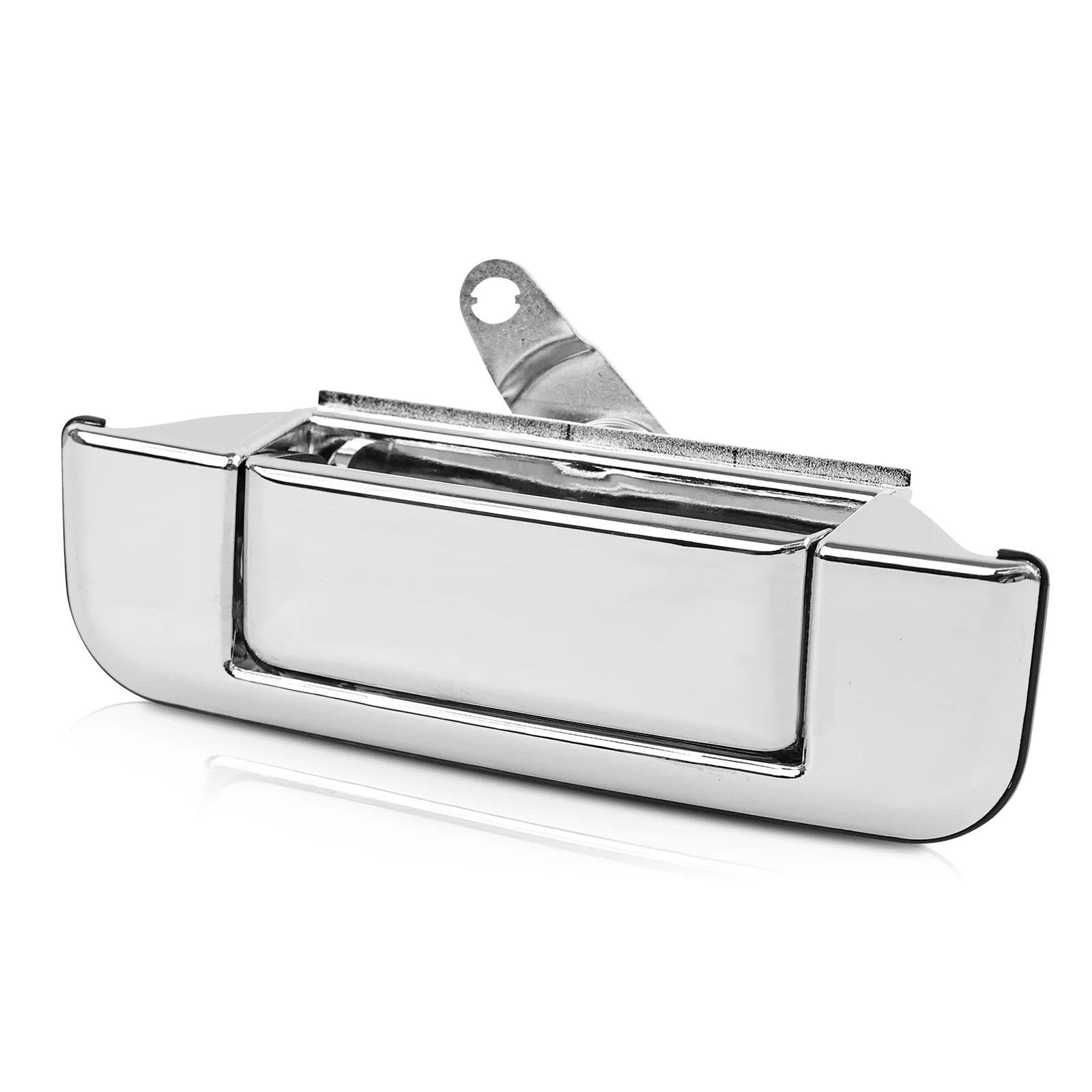 Atgcbcauf Silver Car Outside Exterior Tailgate Door Handle /Black For Toyota For Hilux 1989-1995 6909089101 6909089102 Car Exterior Door Handles(Silver)
