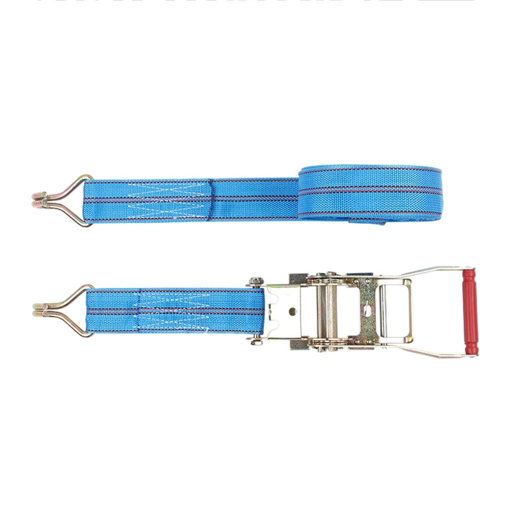Cinghie di fissaggio - a cricchetto da 40 piedi / 50 con gancio a doppio J 11.000 libbre for piccoli furgoni, auto, merci in movimento(40FT)
