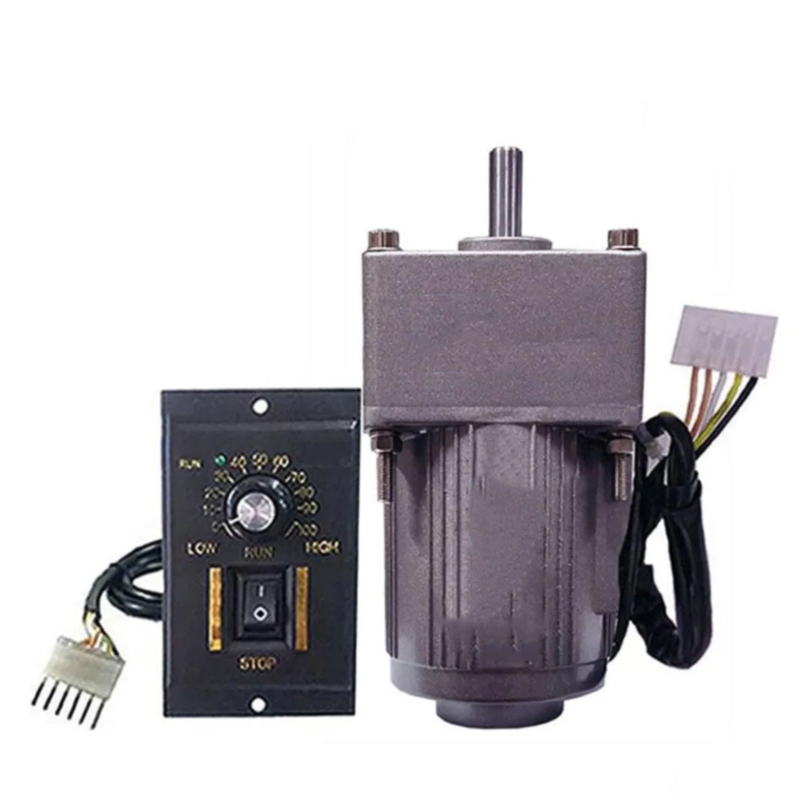 Kit de motorreductor de control de velocidad de 25 W, 220 V CA, monofásico, marco de 80 x 80 mm, 4IK25RGN-C, engranaje de control de velocidad CW CCW Reducción de par(5K 280rpm)