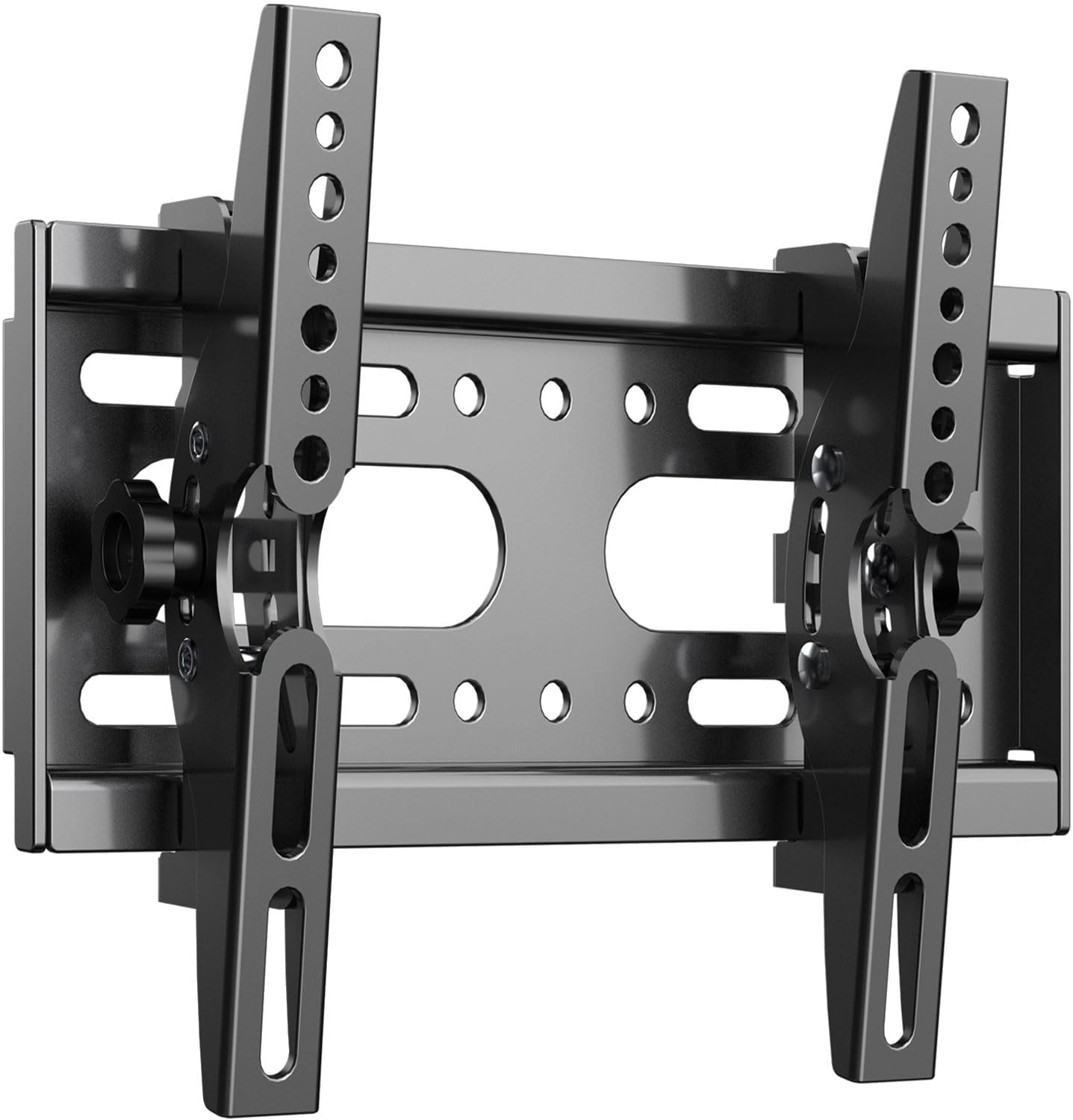 Support Mural TV RICOO 23-42 Pouces Inclinable Et Orientable - Fixation Écran Universel VESA 200x200 Jusqu'à 25kg