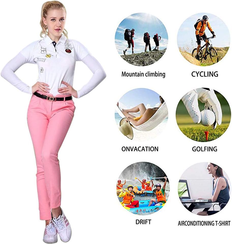 Anti-UV Golf Cooling Shawl Arm Sleeve Sun Protection Breathable & Comfortable for Women Golf & Outdoor Sports - Image 4