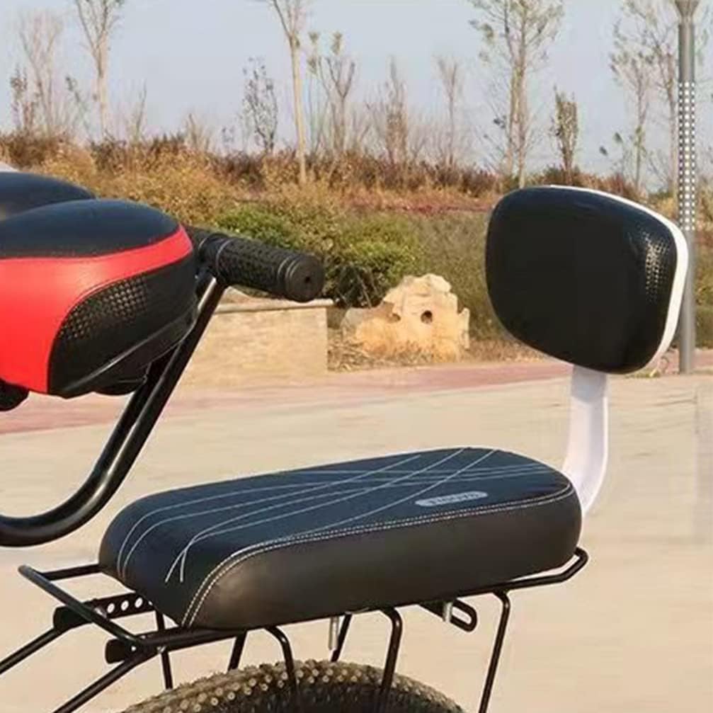 BESPORTBLE Portable Kids Bike Rear Saddle Comfortable Back Support Detachable Easy to Install Universal Bike Attachment Safe for Kids
