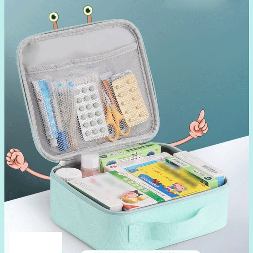 botiquín de primeros auxilios， Botiquín de primeros auxilios, botiquín de primeros auxilios, caja de medicinas for el hogar, botiquín grande portátil, estuche de almacenamiento, botiquines de primeros