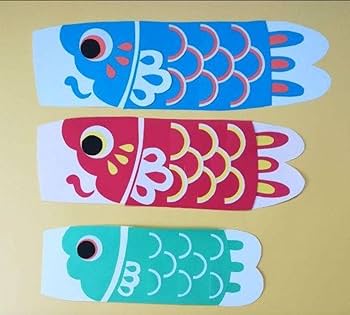 壁面飾り　特大鯉のぼり　ちょっと大人向け 壁面飾り 特大鯉のぼり ちょっと大人向け