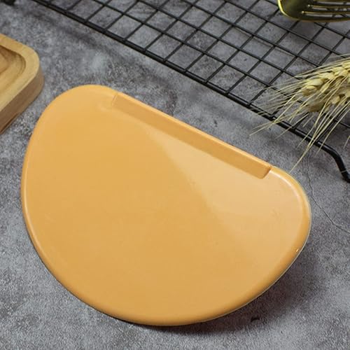 Miniatura 2 de BESTonZON 2 piezas de cortadores de panadería herramienta de pan, masa flexible, tablero combinado de glaseado para hacer galletas, raspador