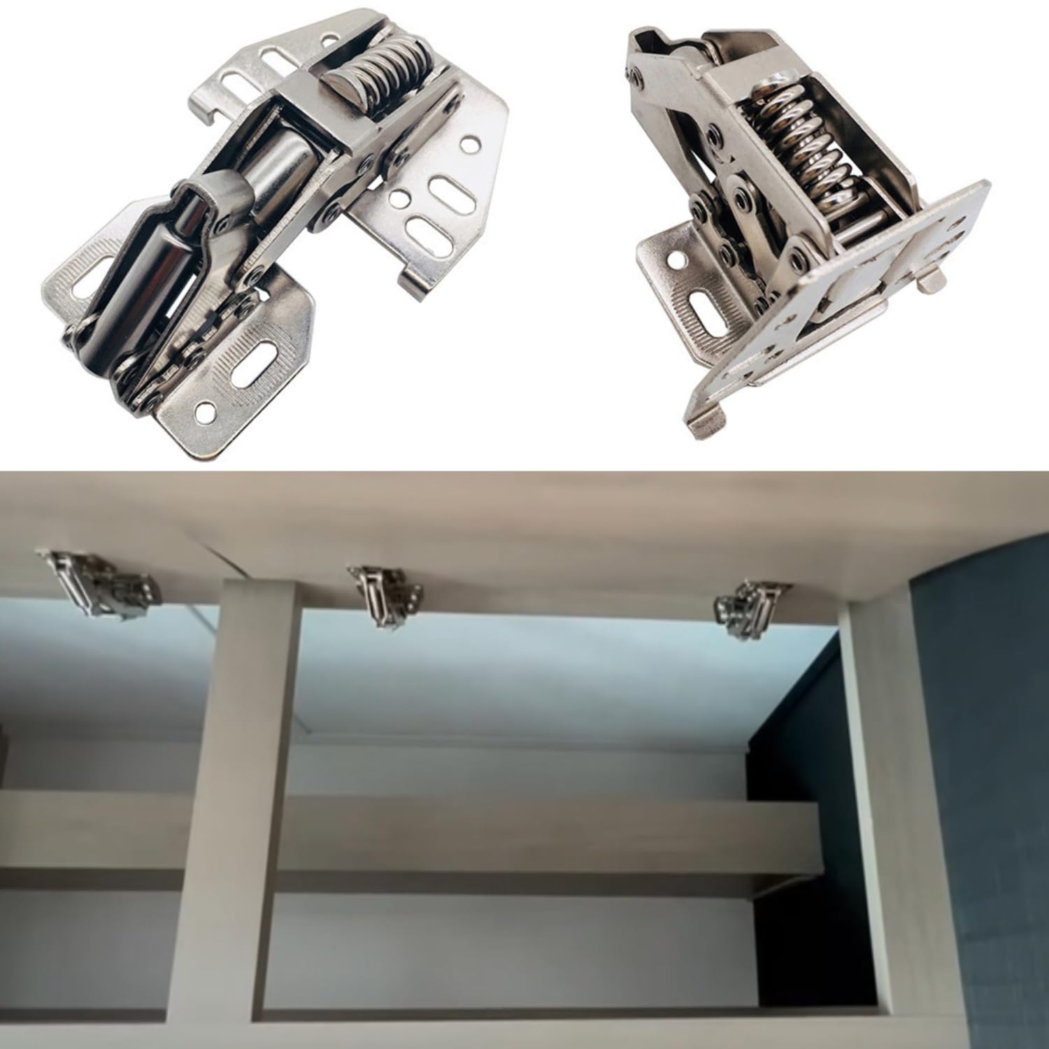 MTSmart RV Cabinet Hinges, Soft Close Cabinet Hinges for RV Motorhome, Caravan, Camper, Truck, Travel Trailer, Van, Boat - Image 2